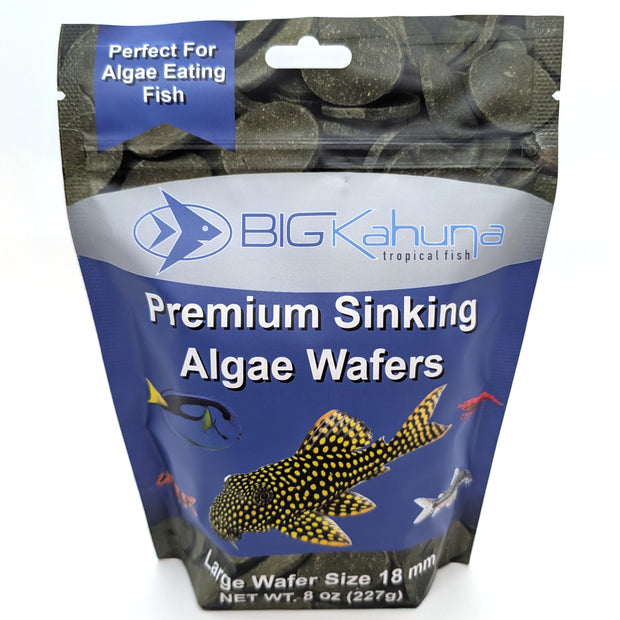 Big Kahuna Bulk Algae Wafer Spirulina Disk Medium 18MM