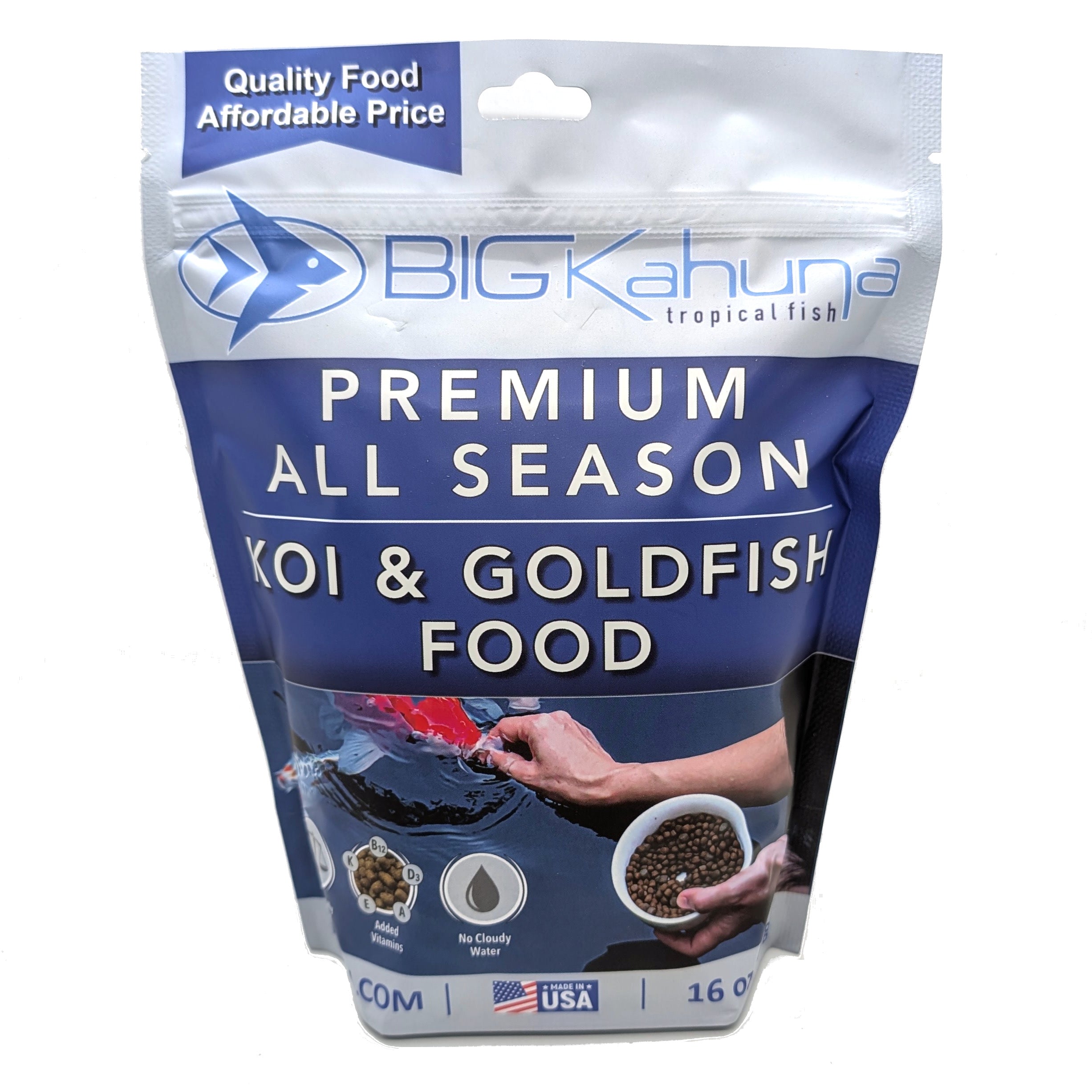 Big Kahuna Premium Koi Food – Big Kahuna Tropical Fish