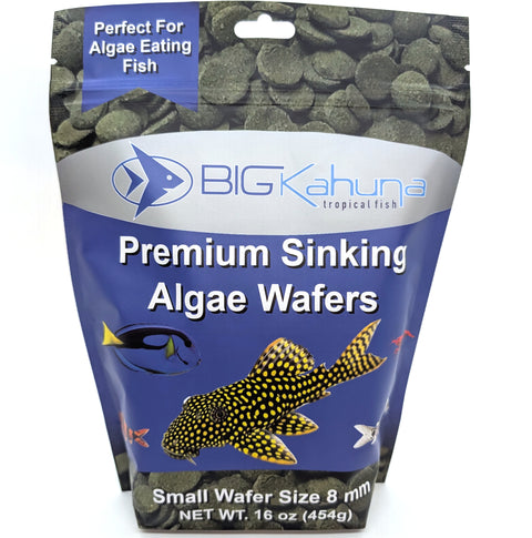 Big Kahuna Bulk Algae Wafer Spirulina Disk Tiny 8MM