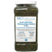 Big Kahuna Bulk Algae Wafer Spirulina Disc Tiny 8MM