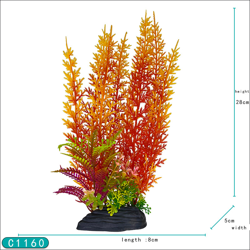 Big Kahuna 11 inch Small Base Plastic Plants