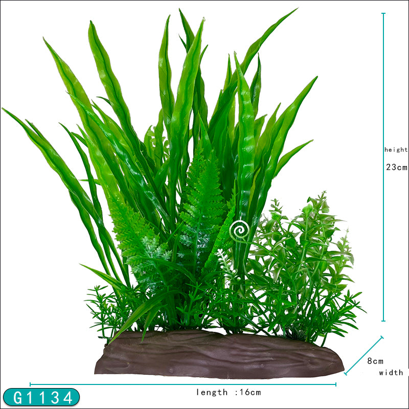 cheap aquarium plastic plants Big Kahuna 11 inch Large Base Plastic Plants – Big Kahuna Tropical Fish