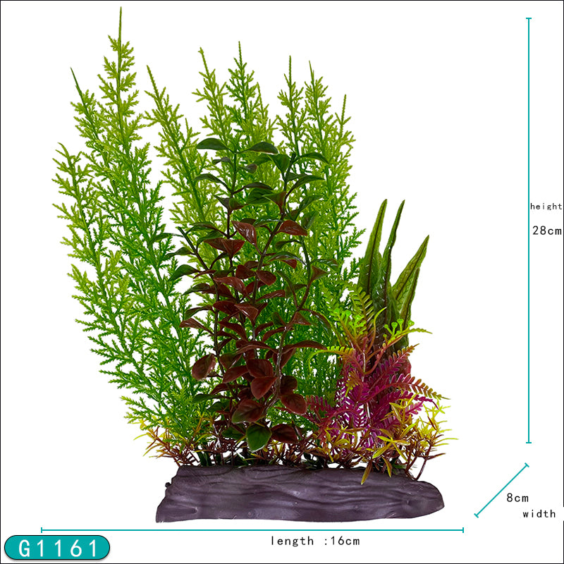 boiling plastic aquarium plants Big Kahuna 11 inch Large Base Plastic Plants – Big Kahuna Tropical Fish