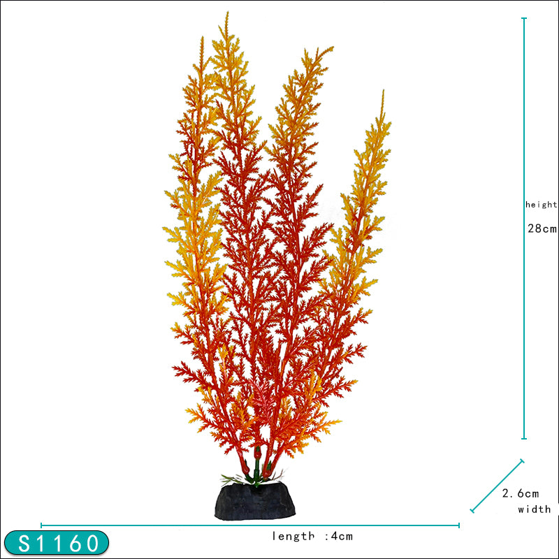 extra tall plastic aquarium plants Big Kahuna 11 inch Extra Small Base Plastic Plants (6 pack) – Big Kahuna Tropical Fish