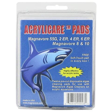 Magnavore Algae Cleaner Replacement Acrylicare Pads For 2ER, 4ER, 6ER, 8 & 10 - Big Kahuna Tropical Fish
