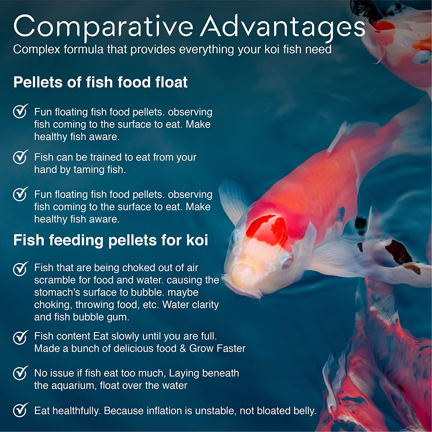 Big Kahuna Premium Koi Food - Big Kahuna Tropical Fish