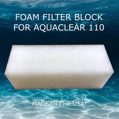 Six Pack Foam Filter Pads For Aquaclear 110/500 - Big Kahuna Tropical Fish