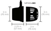 VORTECH MP60 POWERHEAD W/ QUIET DRIVE (MOBIUS READY) - ECOTECH MARINE - Big Kahuna Tropical Fish