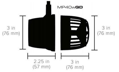 VORTECH MP60 POWERHEAD W/ QUIET DRIVE (MOBIUS READY) - ECOTECH MARINE - Big Kahuna Tropical Fish