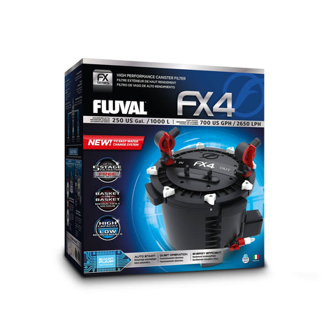 Fluval FX4 Aquarium Canister Filter - Big Kahuna Tropical Fish