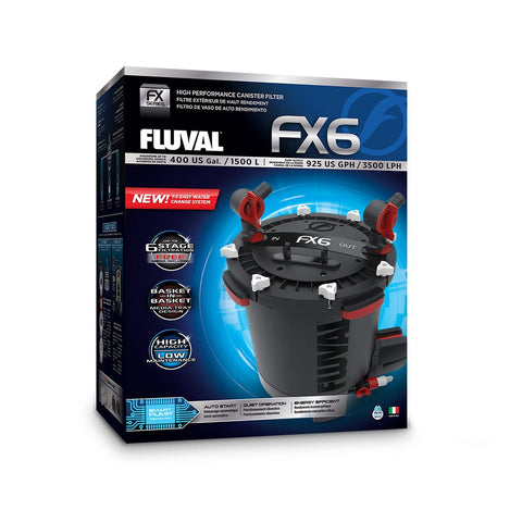 Fluval FX6 Aquarium Canister Filter - Big Kahuna Tropical Fish