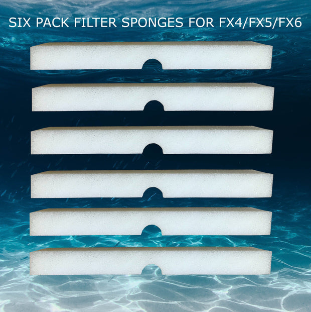 Foam Filter Pads For Fluval FX4/FX5/FX6 Canister Filter - Big Kahuna Tropical Fish