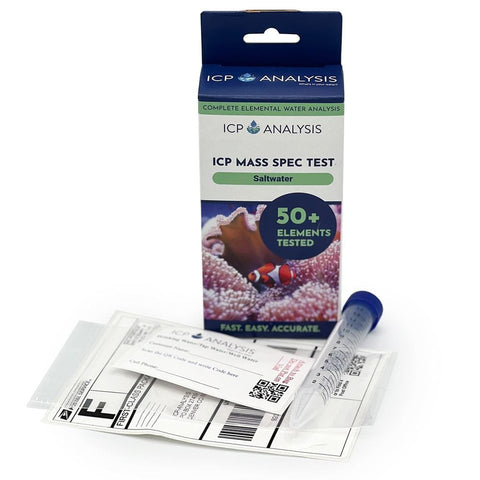 ICP Mass Spec Water Test (Saltwater) - Big Kahuna Tropical Fish