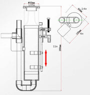 REEF OCTOPUS NS80 NANO PROTEIN SKIMMER - Big Kahuna Tropical Fish