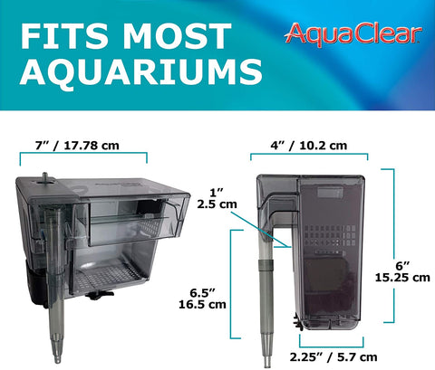 Aquaclear 50 Power Filter - Big Kahuna Tropical Fish