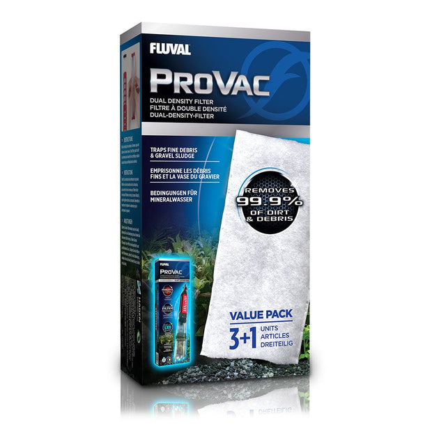 Fluval Provac Replacment Dual Density Filter Pad - 4 Pack - Big Kahuna Tropical Fish