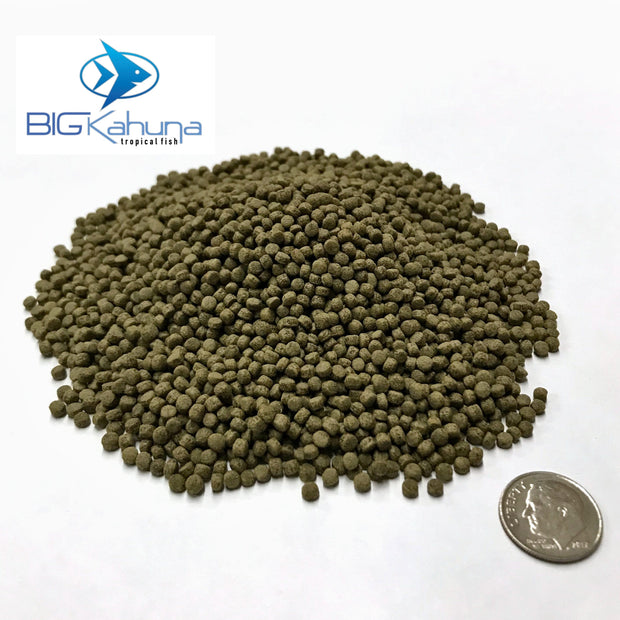 Big Kahuna Bulk Spirulina Floating Pellets 2mm - Big Kahuna Tropical Fish