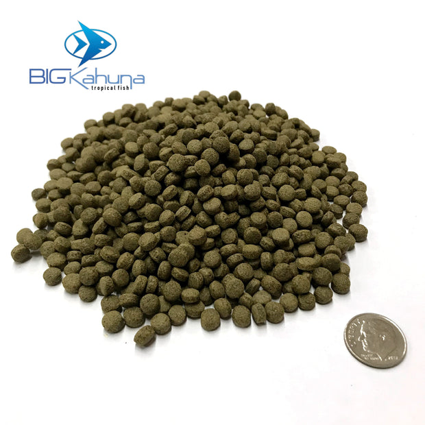 Big Kahuna Bulk Spirulina Floating Pellets 4mm - Big Kahuna Tropical Fish